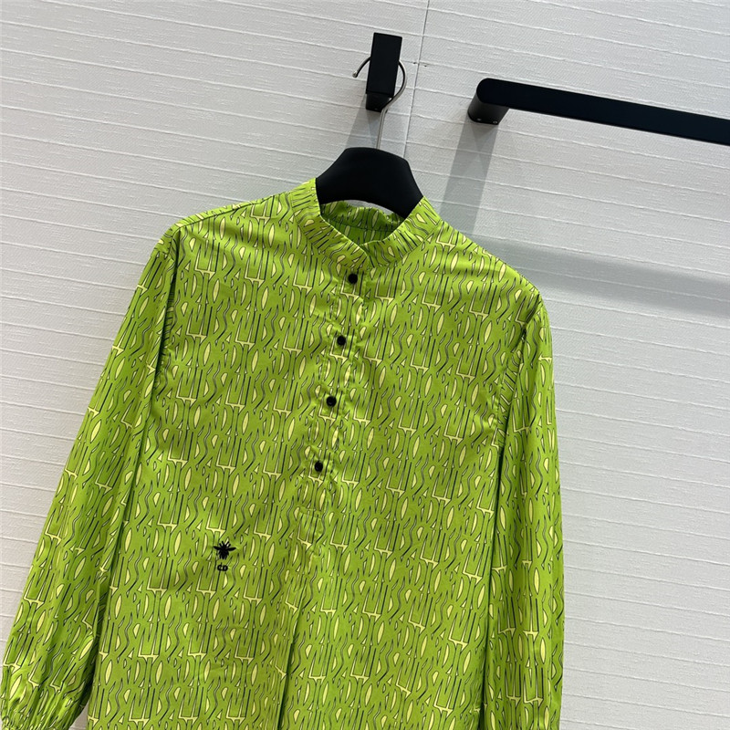 D10r dopamine letter graffiti print long sleeve shirt replica clothes