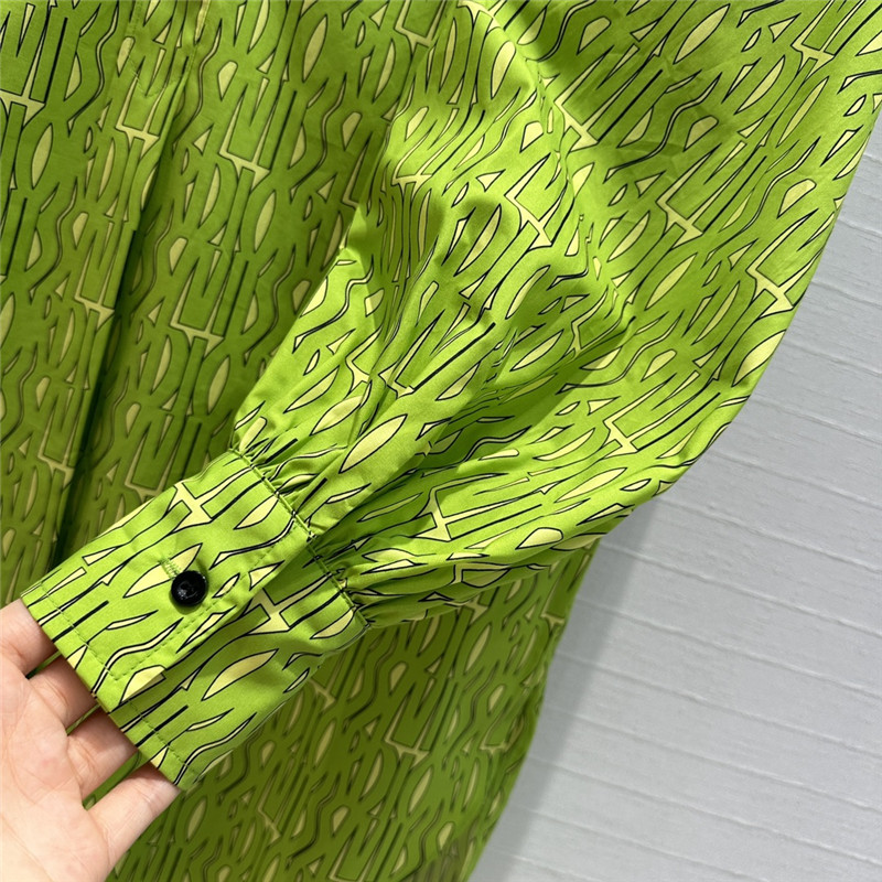 D10r dopamine letter graffiti print long sleeve shirt replica clothes