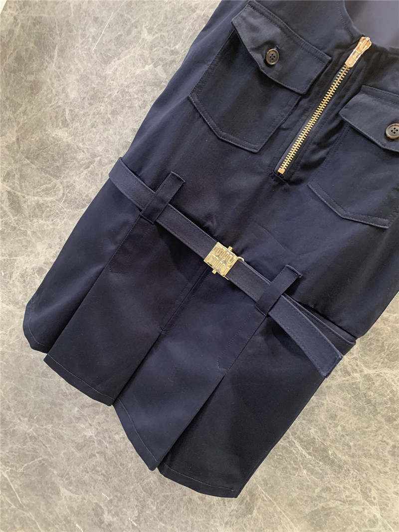 M1um1u work belt dress replica d&g clothing