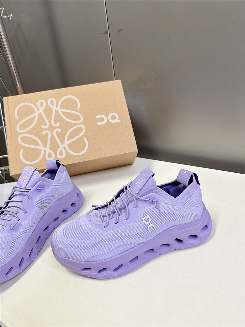 L0ew* + on cloudtilt 2.0 stretch sneakers purple