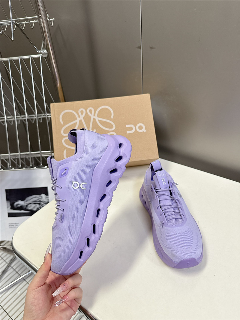 L0ew* + on cloudtilt 2.0 stretch sneakers purple