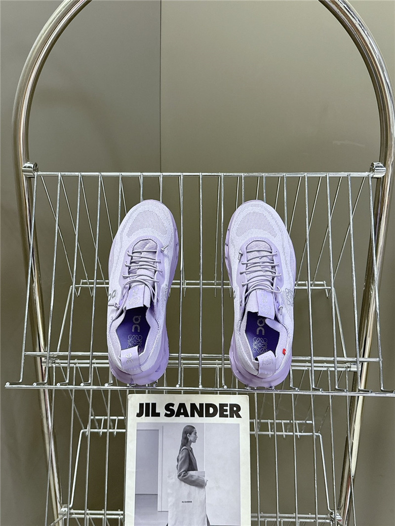 L0ew* + on cloudtilt 2.0 stretch sneakers purple