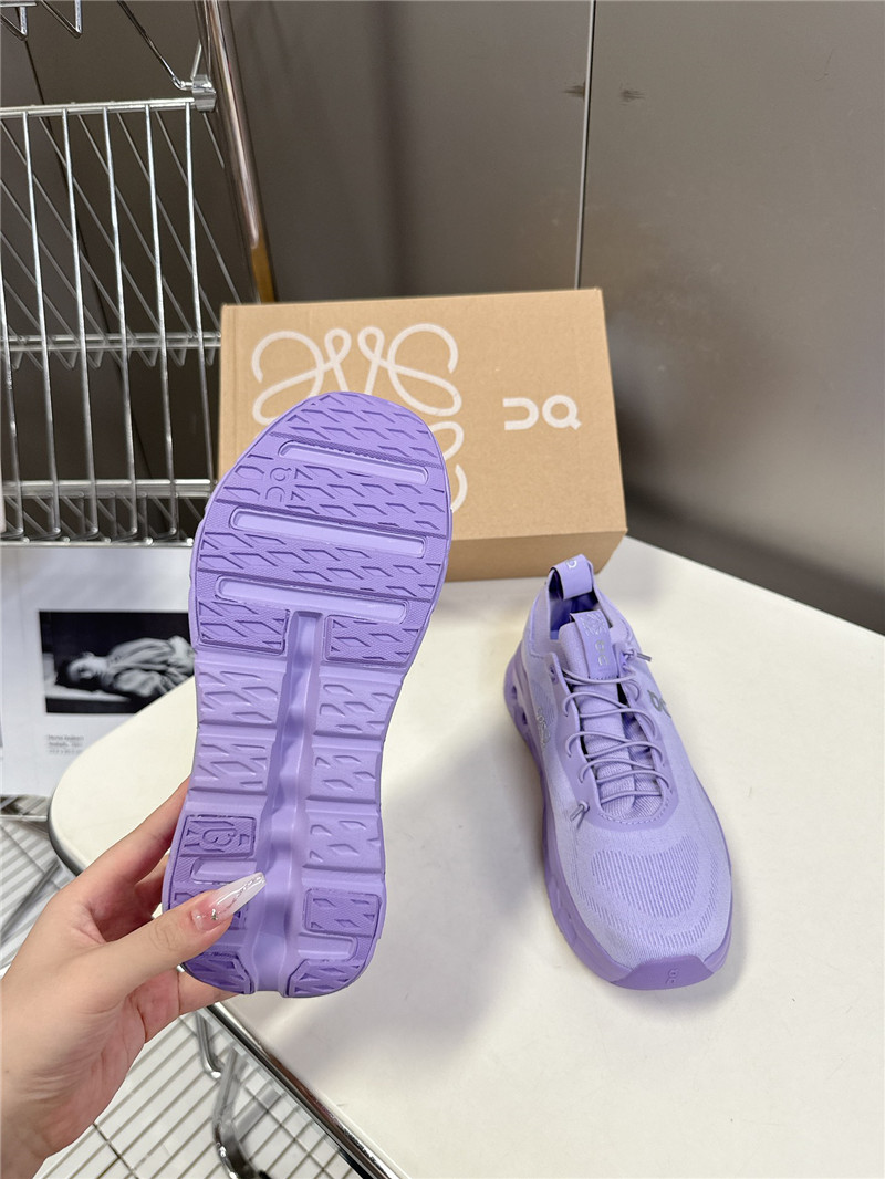 L0ew* + on cloudtilt 2.0 stretch sneakers purple