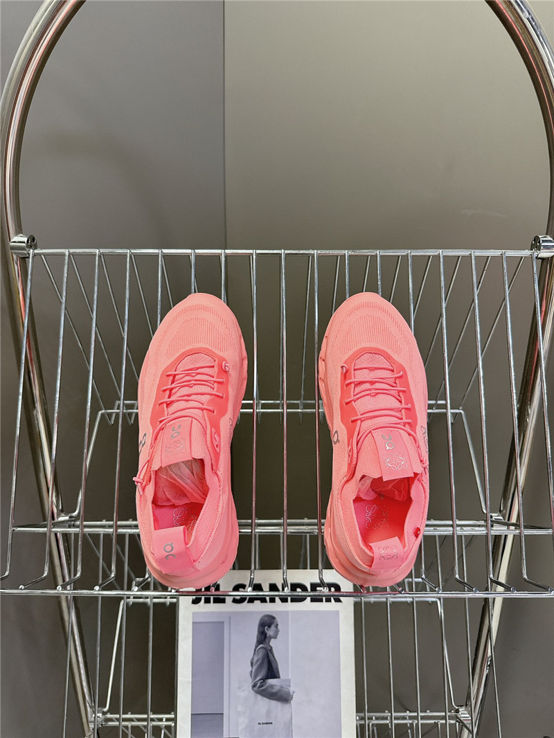 L0ew* + on cloudtilt 2.0 stretch sneakers pink