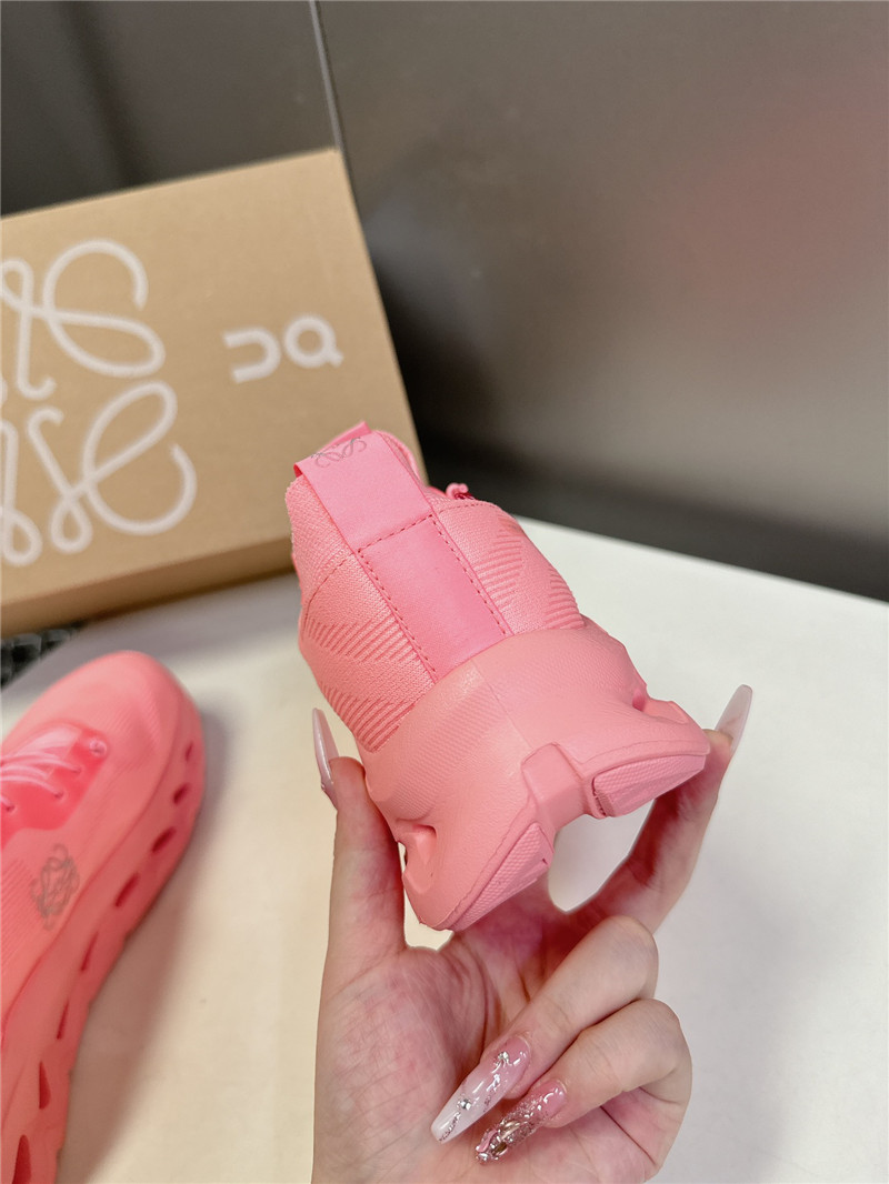 L0ew* + on cloudtilt 2.0 stretch sneakers pink