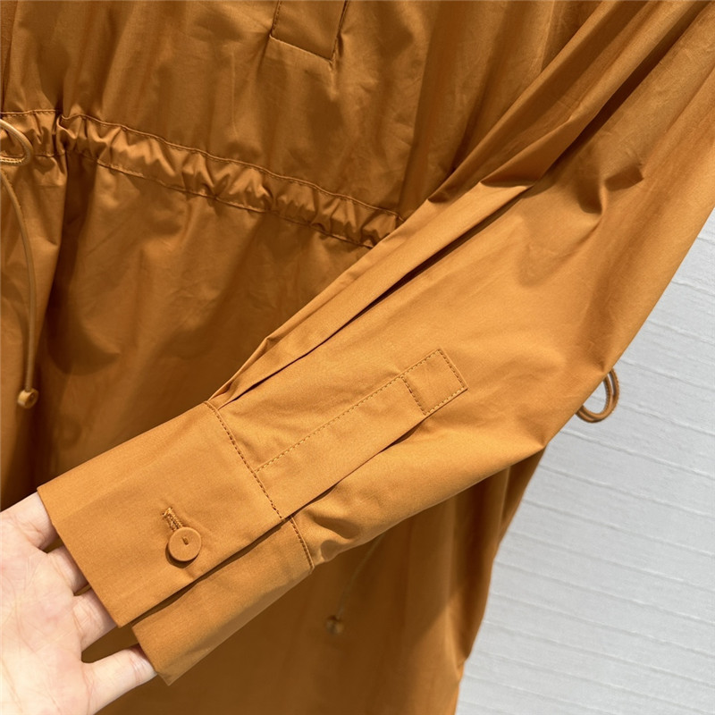 Vanitoo drawstring shirt dress replica designer clothes