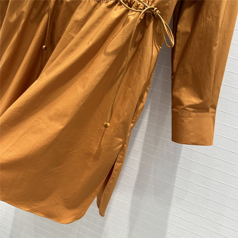 Vanitoo drawstring shirt dress replica designer clothes