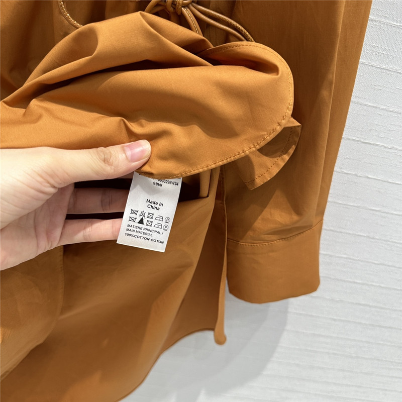 Vanitoo drawstring shirt dress replica designer clothes