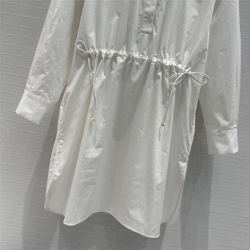 Vanitoo drawstring shirt dress replica designer clothes