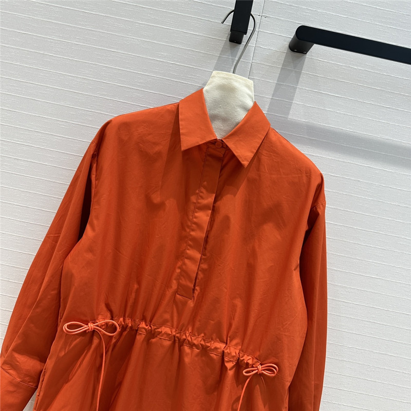 Vanitoo drawstring shirt dress replica designer clothes