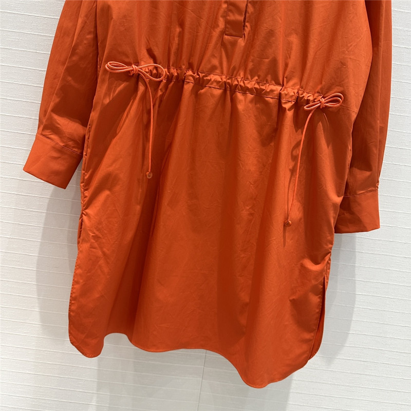 Vanitoo drawstring shirt dress replica designer clothes