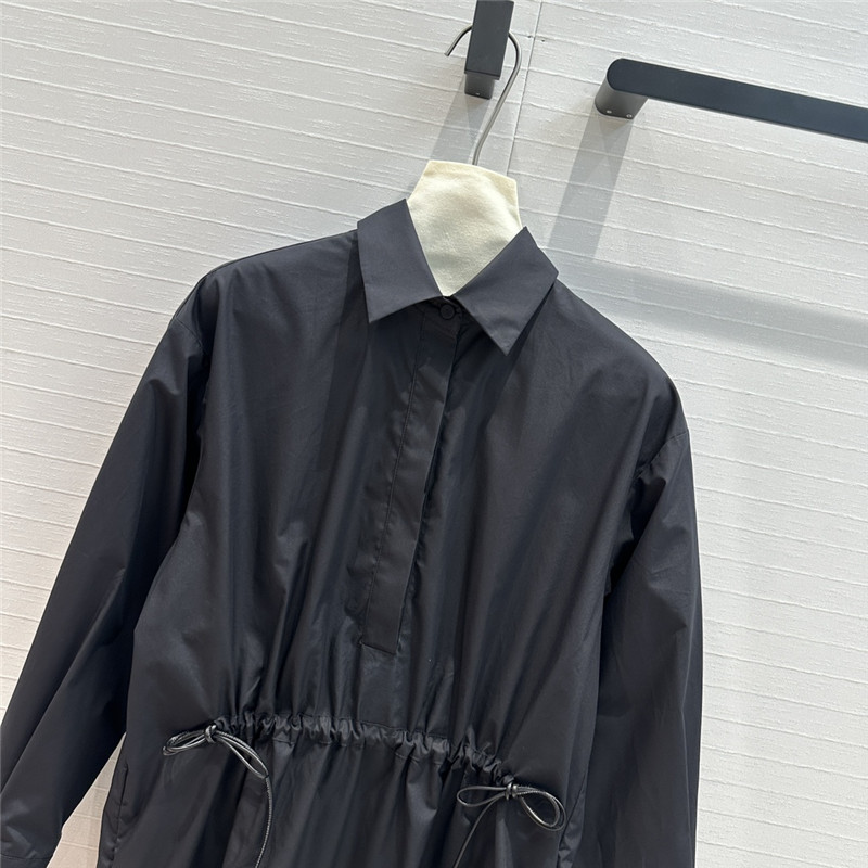 Vanitoo drawstring shirt dress replica designer clothes