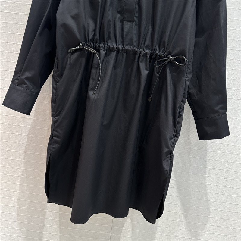 Vanitoo drawstring shirt dress replica designer clothes