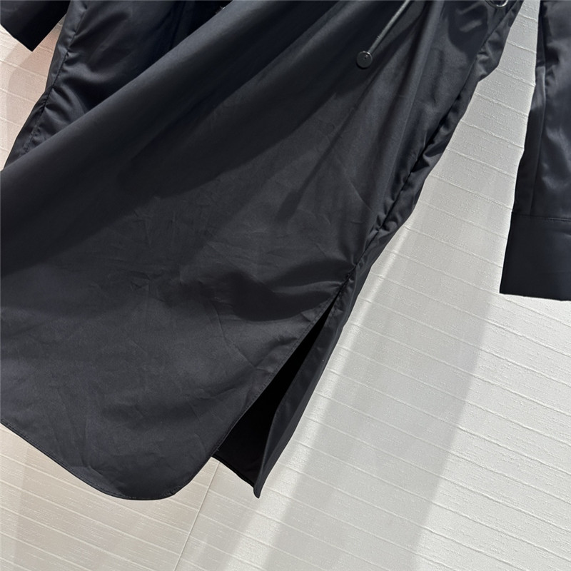 Vanitoo drawstring shirt dress replica designer clothes