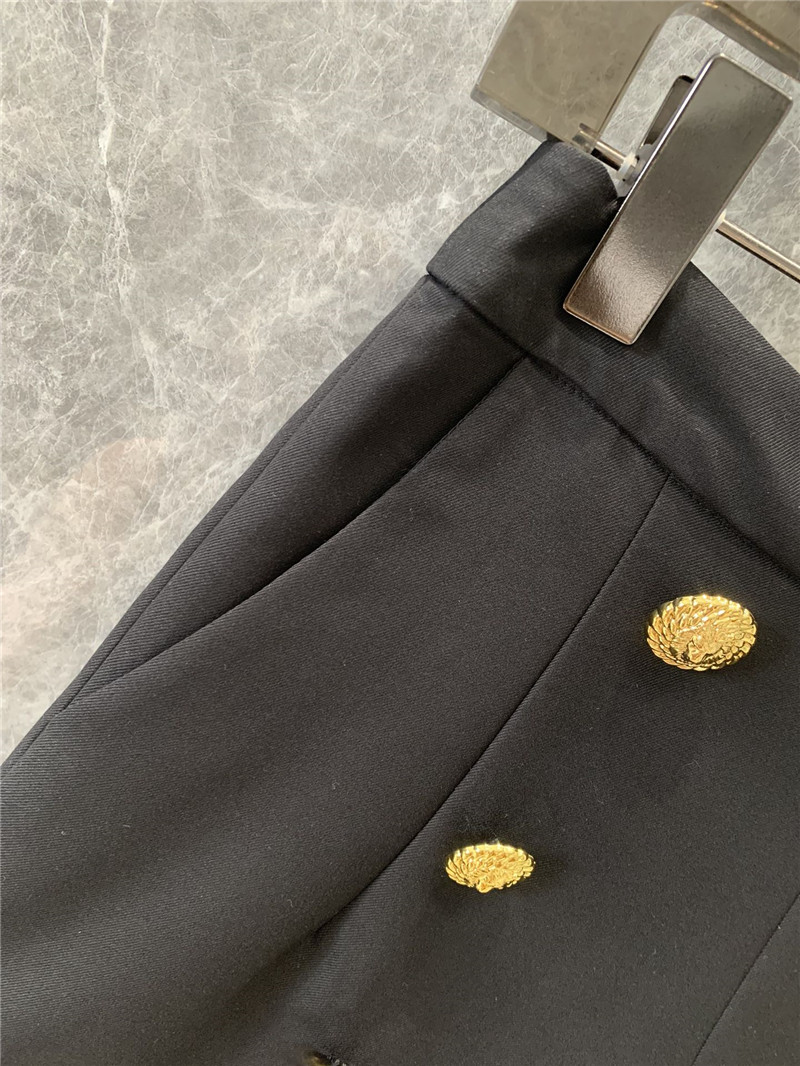 Balmain double-breasted high-waisted suit shorts replica clothes