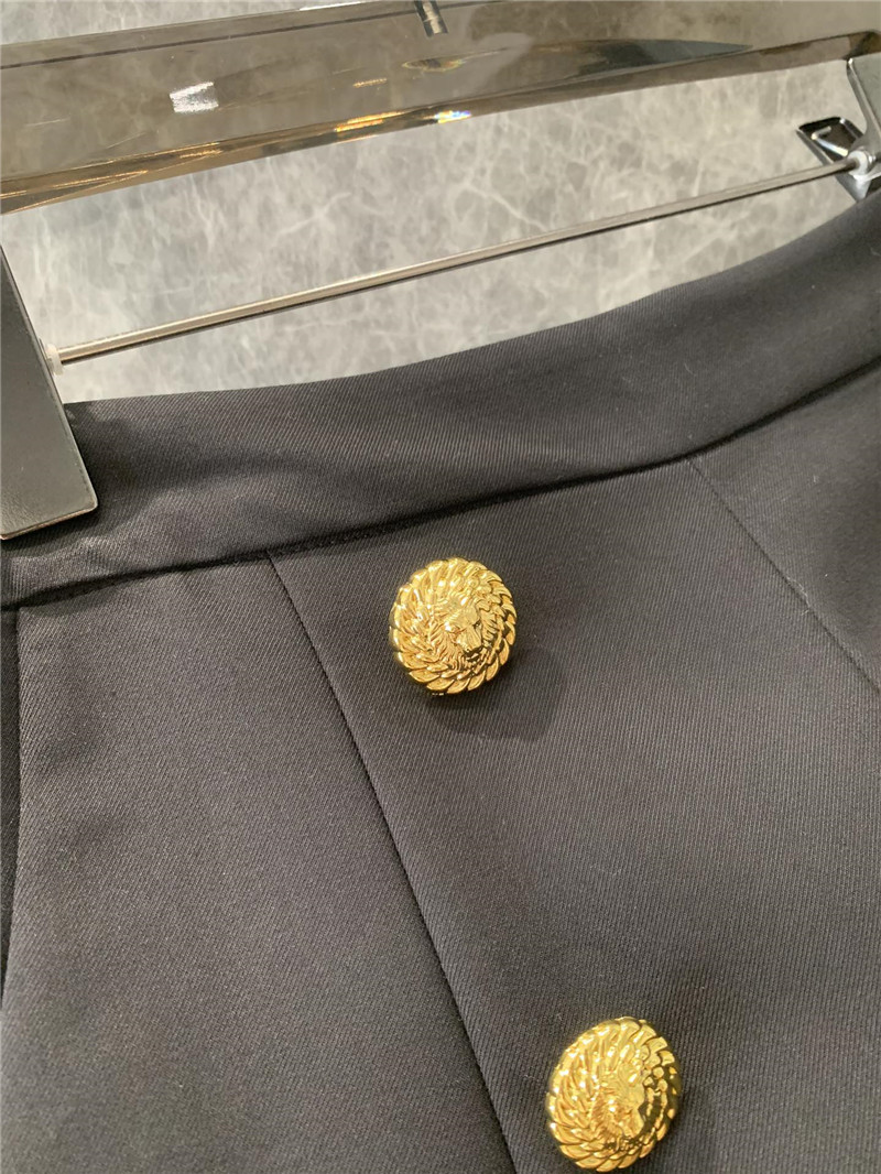 Balmain double-breasted high-waisted suit shorts replica clothes