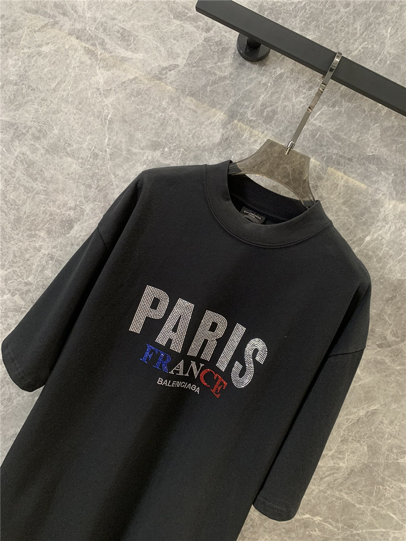 Ba1en*iaga round neck short sleeve t-shirt replicas clothes