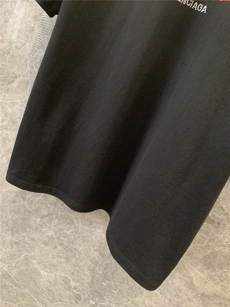 Ba1en*iaga round neck short sleeve t-shirt replicas clothes