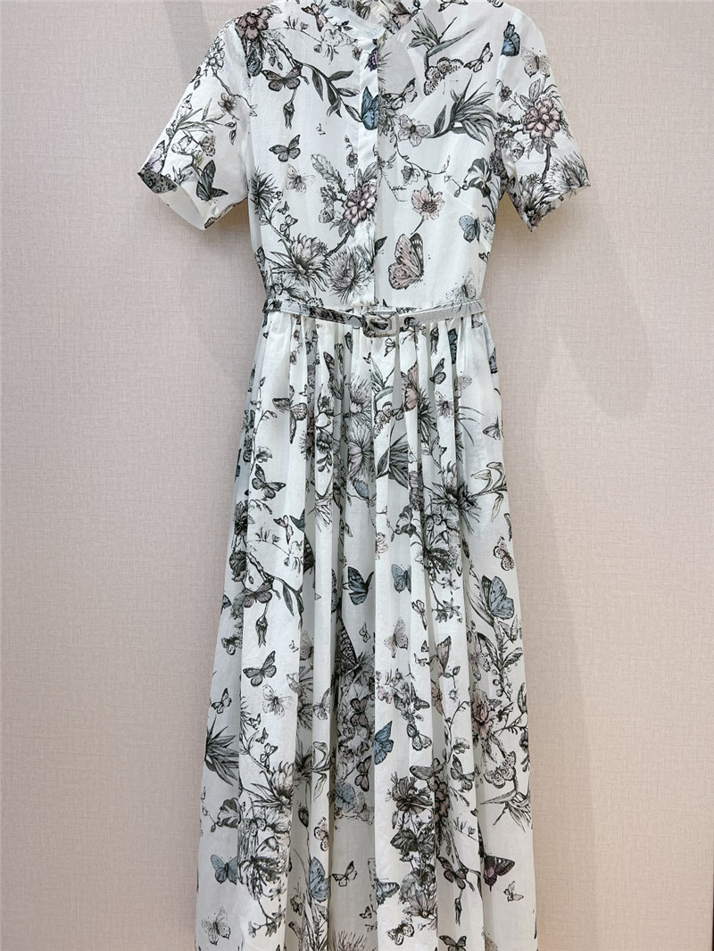D10r butterfly flower print dress replica clothing sites