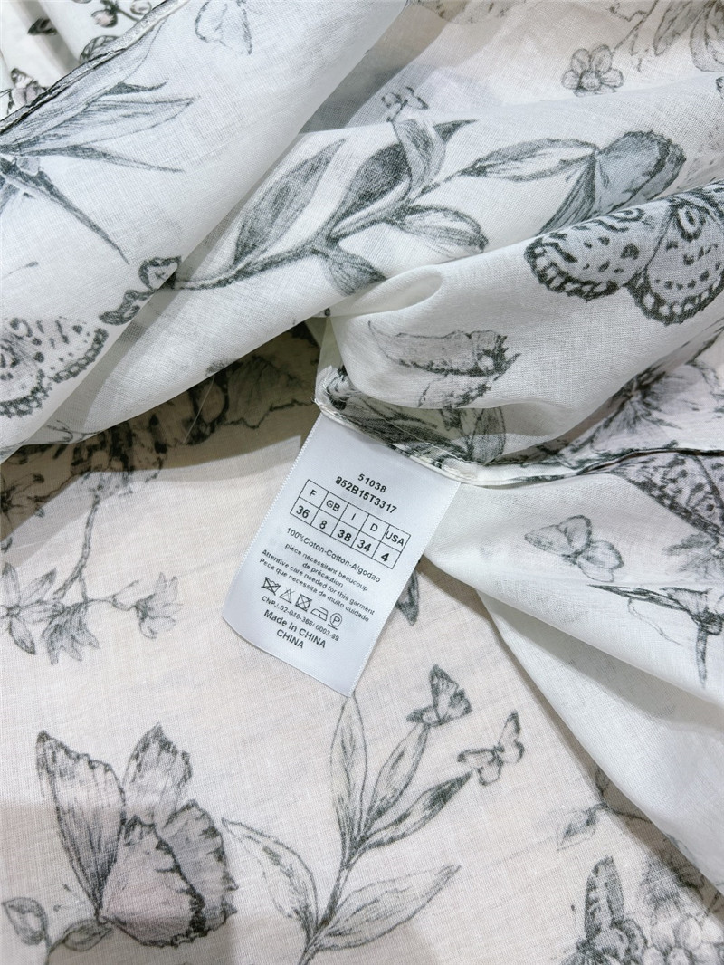 D10r butterfly flower print dress replica clothing sites