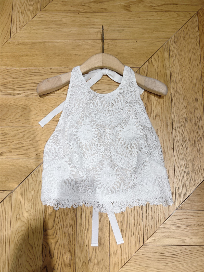 D10r water-soluble embroidered backless suspenders replica clothes