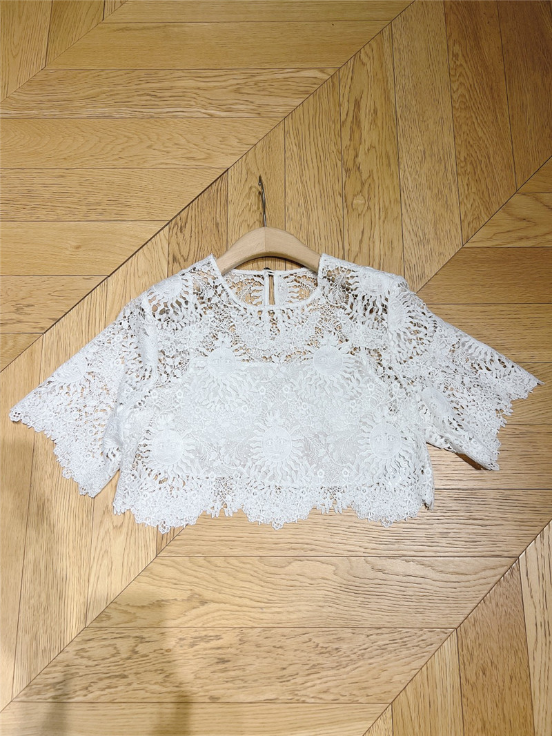 D10r two piece short sleeve top replica designer clothes