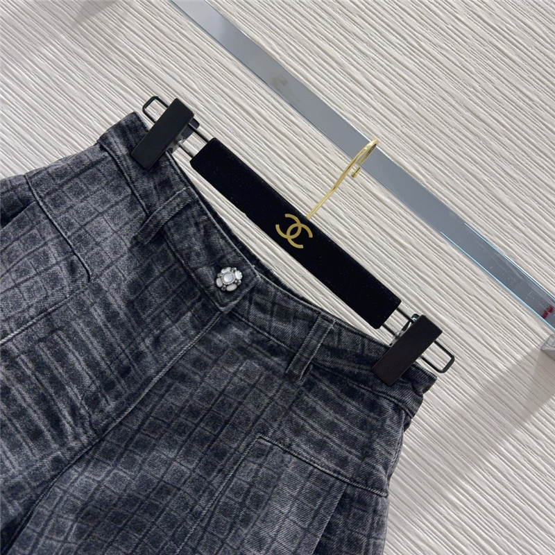 Ch**el jeans shorts replica d&g clothing