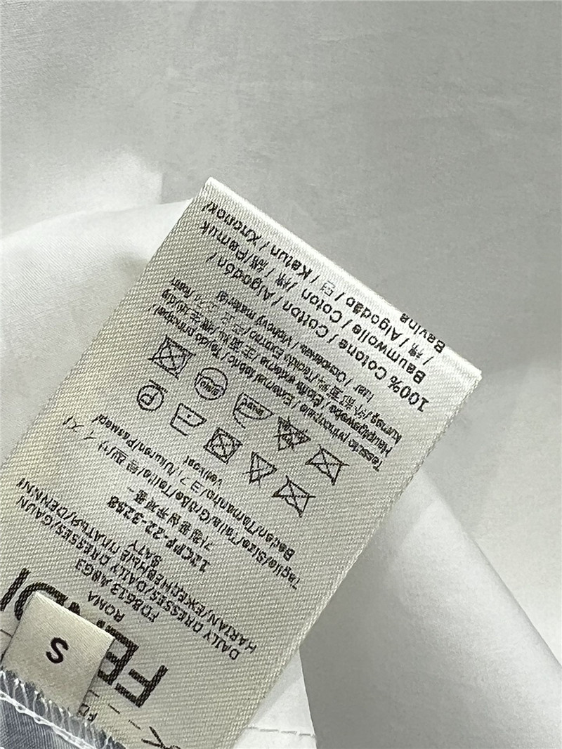 F**di double f print shirt replica designer clothes