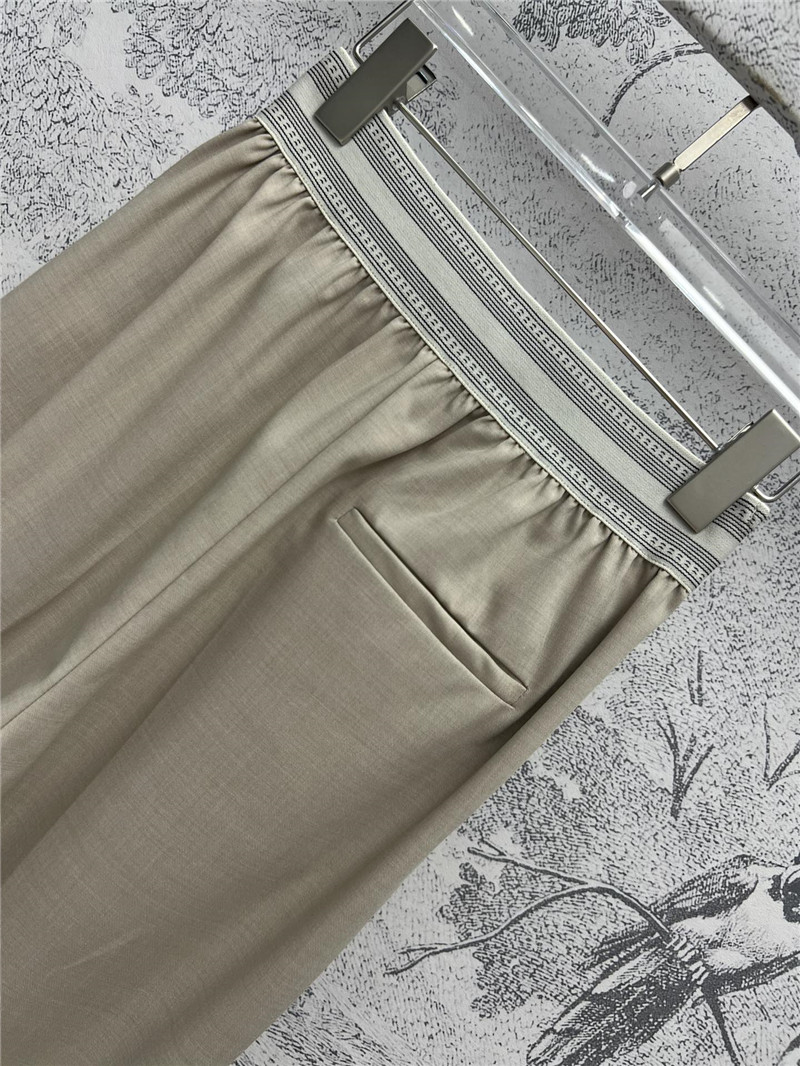 L0ew* logo webbing suit casual pants replica clothing sites