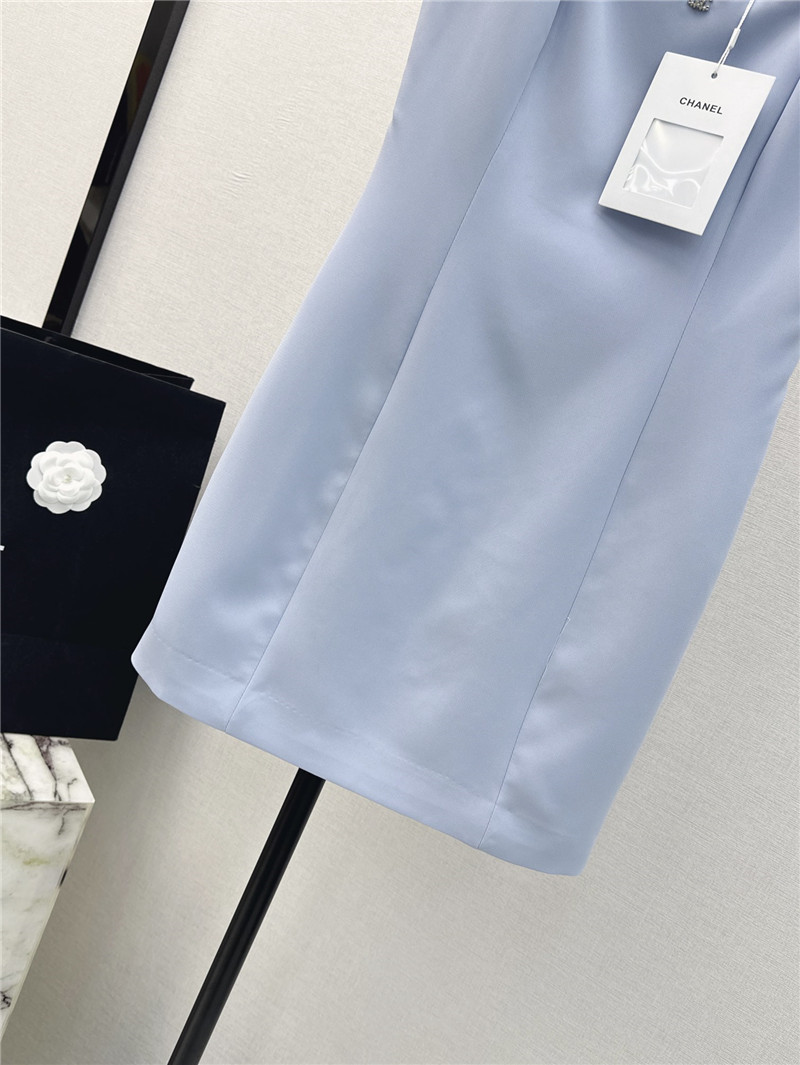 Ch**el new bow little black dress replica designer clothes