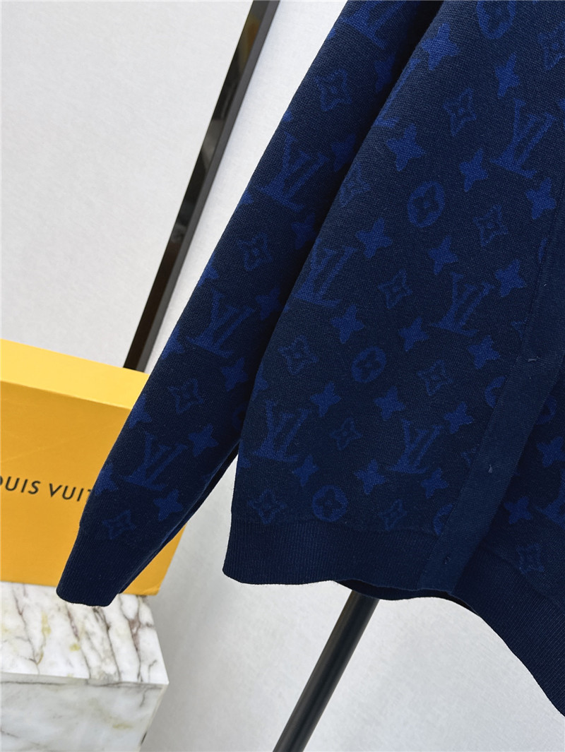 l0vis Vvtt0n lv double-sided v-neck knitted cardigan replica clothes