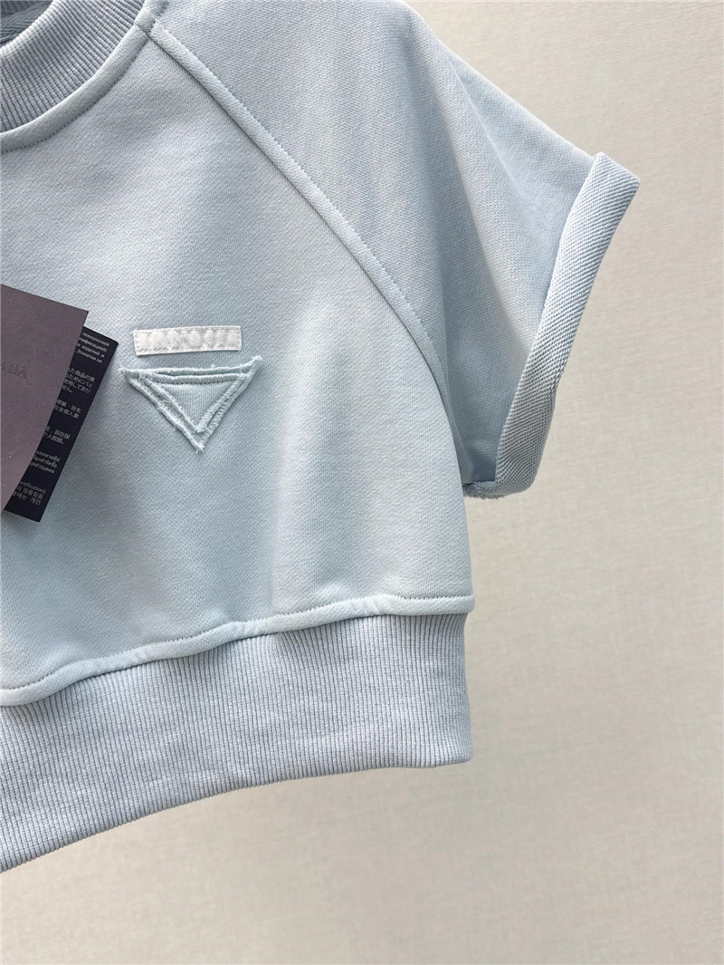 Pra*a new baby blue leisure suit replica clothing
