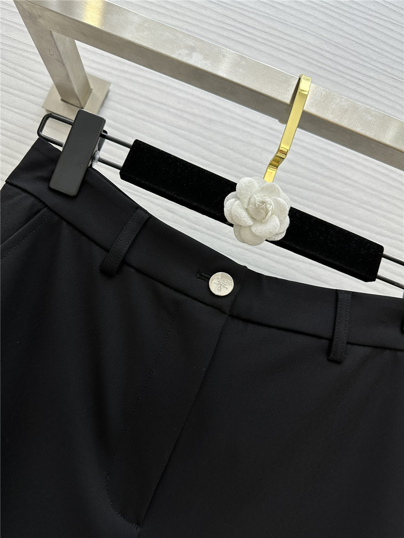 Pra*a triangle logo decorative straight pants replica d&g clothing