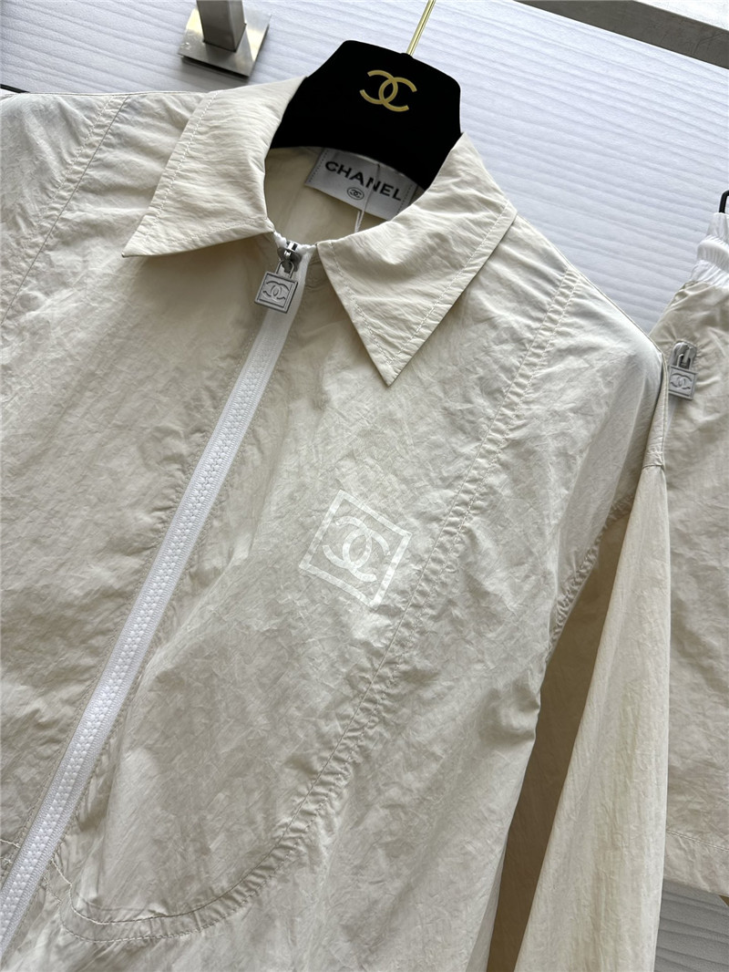Ch**el vintage casual sun protection suit replica designer clothes