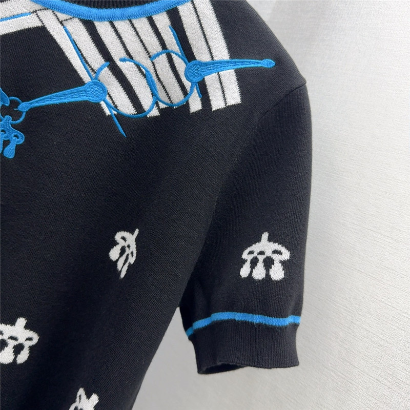 H**me5 floral knitted top replica designer clothes