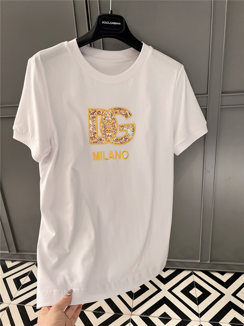 Dolce & Gabbana d&g positioning printed T-shirt replica clothes