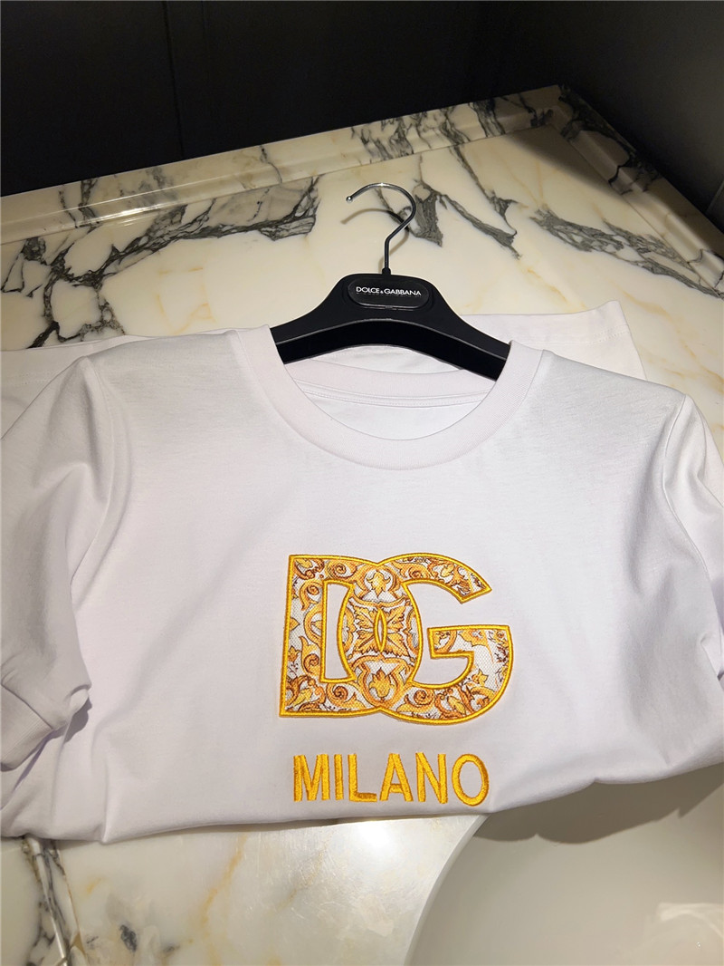 Dolce & Gabbana d&g positioning printed T-shirt replica clothes