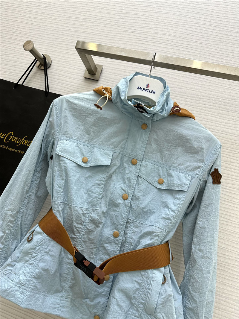 Moncler contrast color sun protection jacket replica clothes