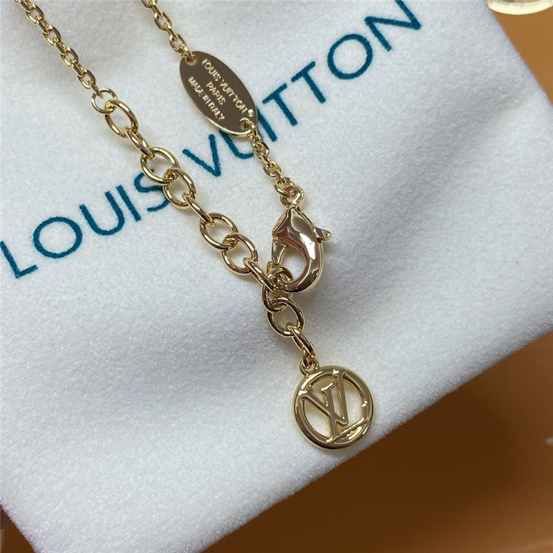 l0vis Vvtt0n lv small flower logo bracelet