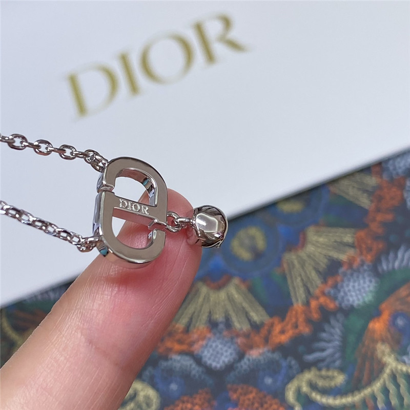 d10r new pink D1am0nd cd necklace