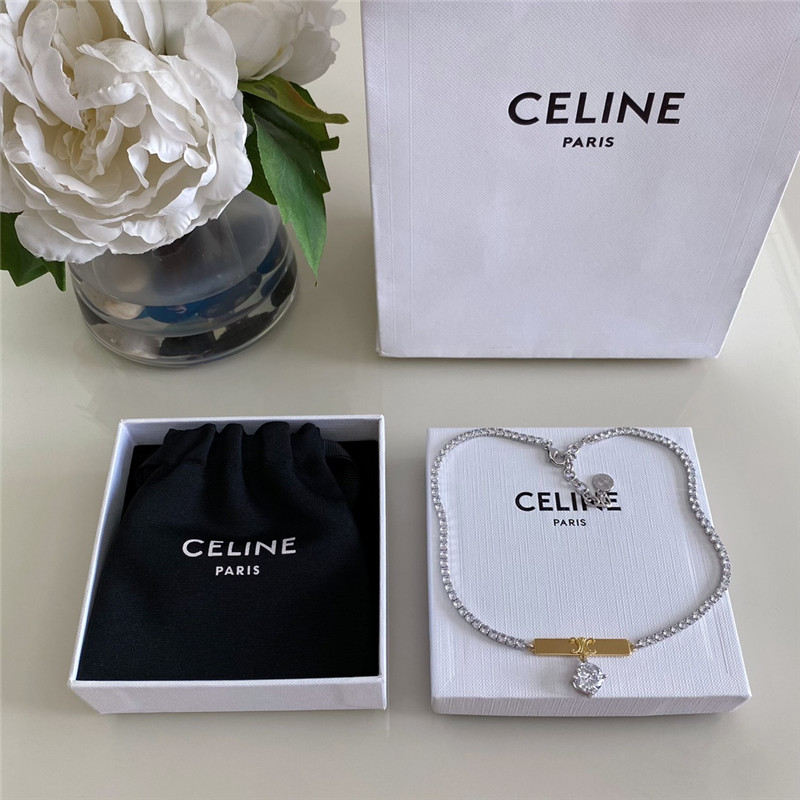 ce1i*e full D1am0nd chain pendant D1am0nd necklace