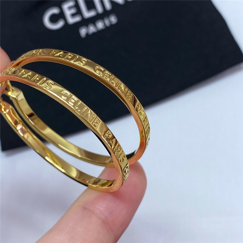 Ce1i*e letter earrings