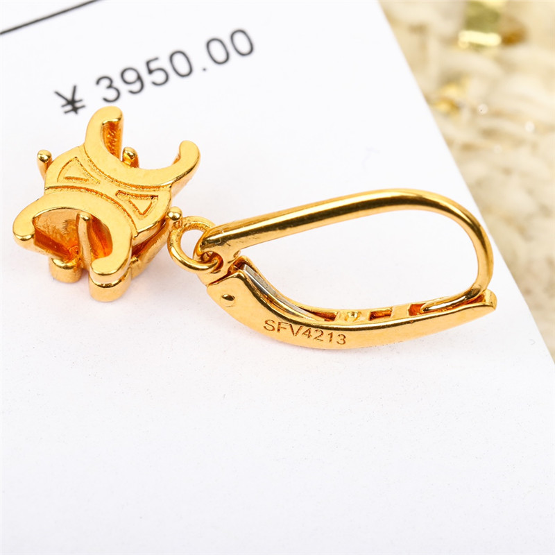 Ce1i*e three-dimensional arc de triomphe ear hooks