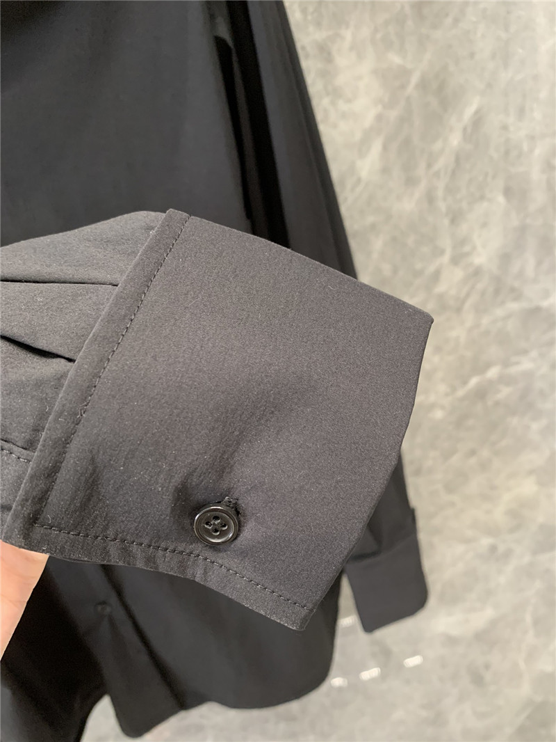 D10r irregular off-shoulder long-sleeved shirt replicas clothes