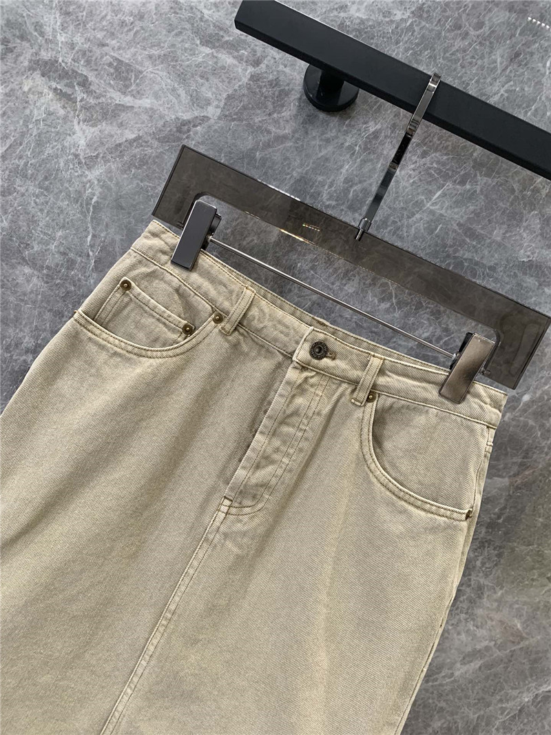 M1um1u denim pencil skirt replica d&g clothing