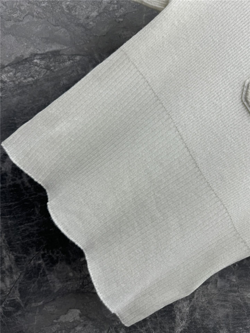 Ce1i*e embroidered knitted short-sleeved top replica d&g clothing