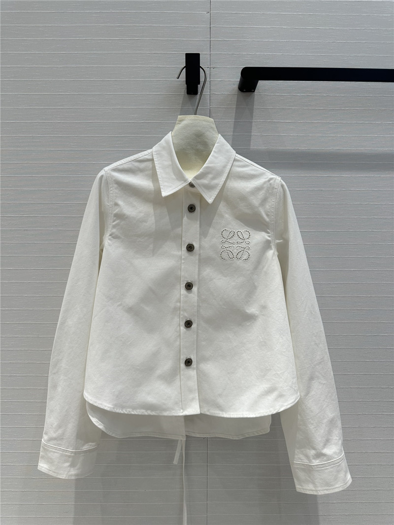 L0ew* denim cotton shirt small jacket replica clothing sites