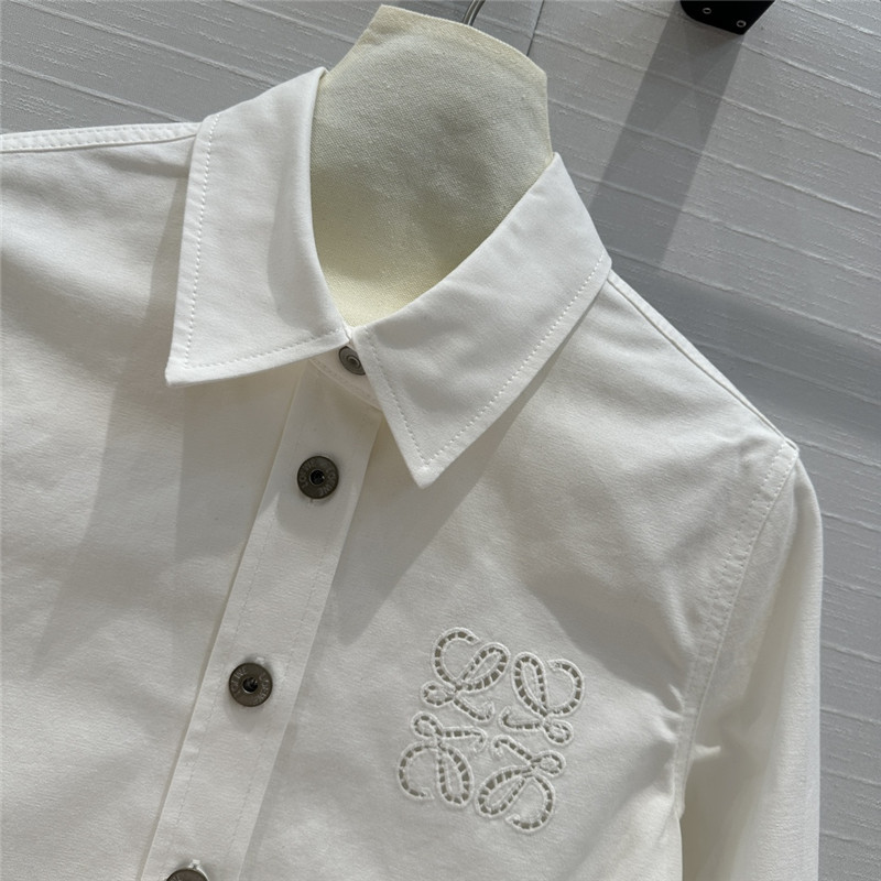 L0ew* denim cotton shirt small jacket replica clothing sites