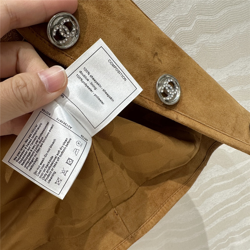 Ch**el leather vest replica d&g clothing