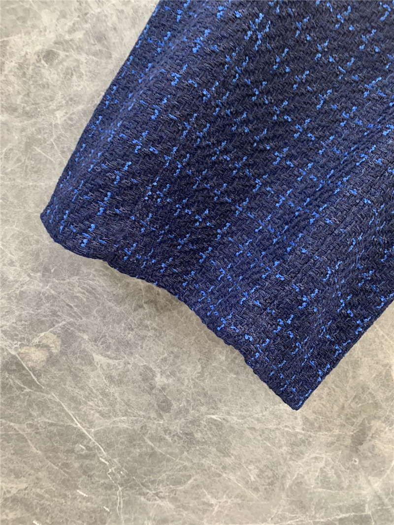 Ch**el blue tweed camisole dress replica clothing